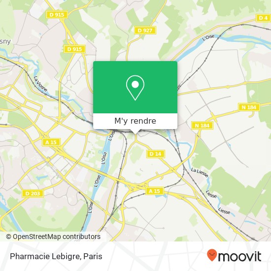 Pharmacie Lebigre plan