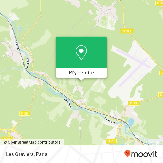 Les Graviers plan