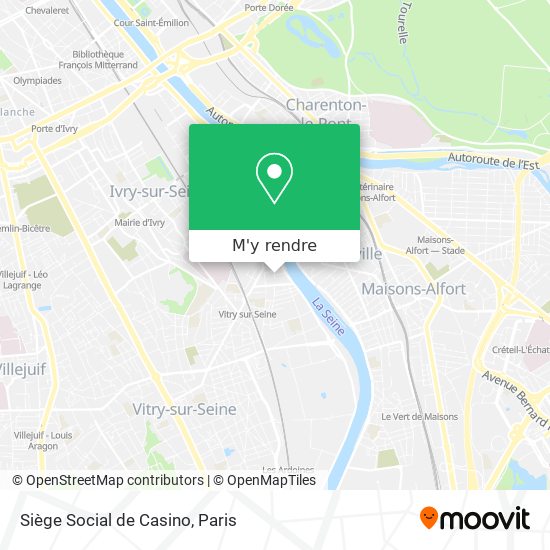 Siège Social de Casino plan