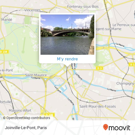 Joinville-Le-Pont plan