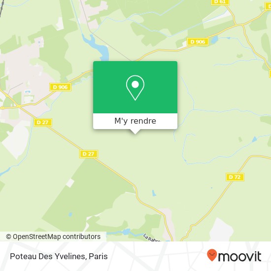 Poteau Des Yvelines plan