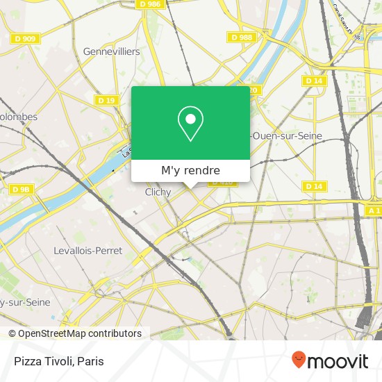 Pizza Tivoli plan