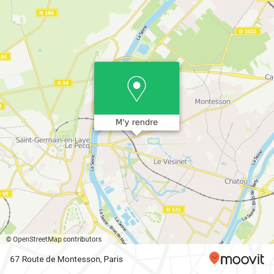 67 Route de Montesson plan