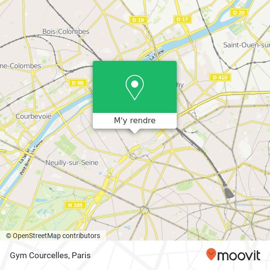 Gym Courcelles plan