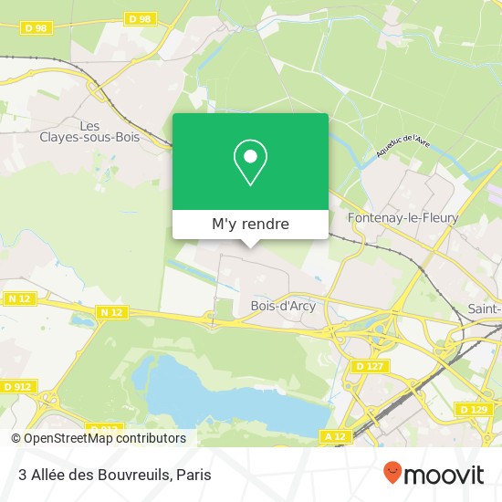 3 Allée des Bouvreuils plan