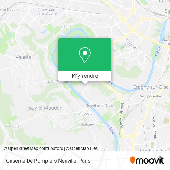 Caserne De Pompiers Neuville plan