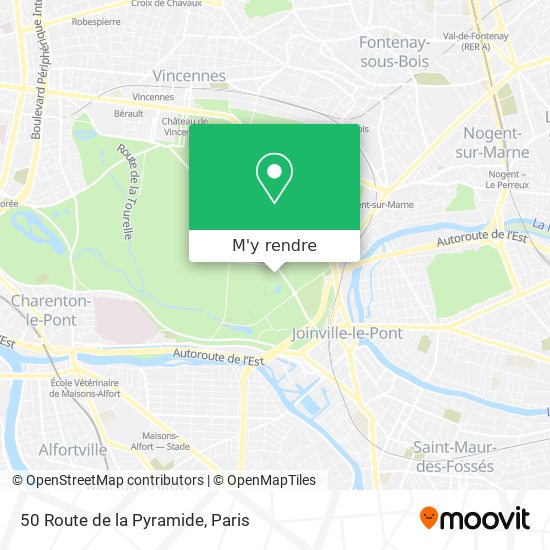 50 Route de la Pyramide plan