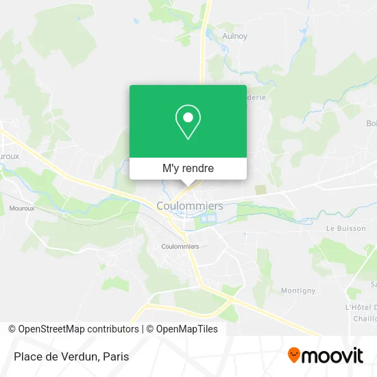 Place de Verdun plan