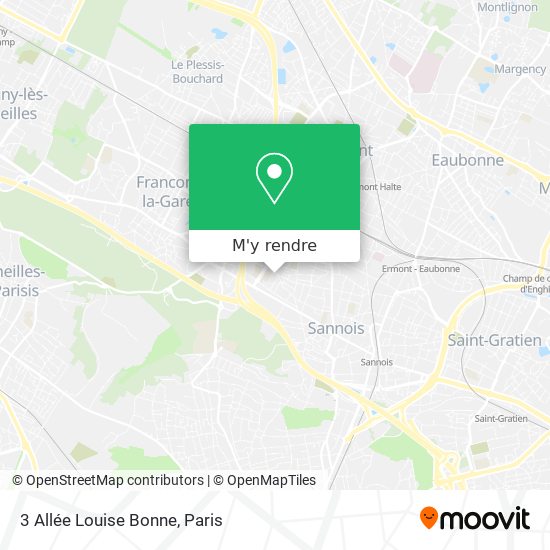 3 Allée Louise Bonne plan