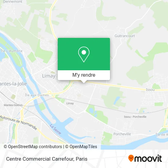 Centre Commercial Carrefour plan