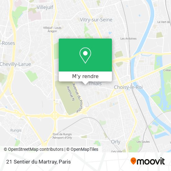 21 Sentier du Martray plan