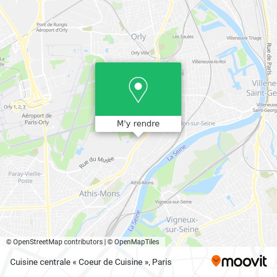Cuisine centrale « Coeur de Cuisine » plan