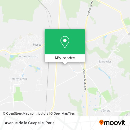 Avenue de la Guepelle plan