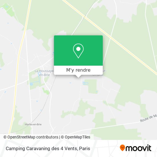 Camping Caravaning des 4 Vents plan