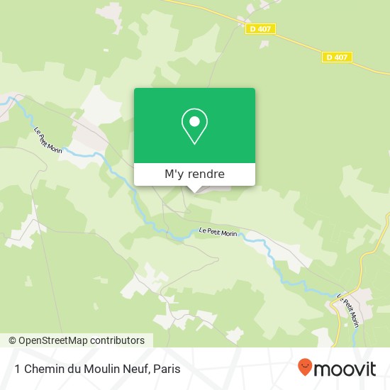 1 Chemin du Moulin Neuf plan