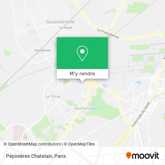 Pépinières Chatelain plan