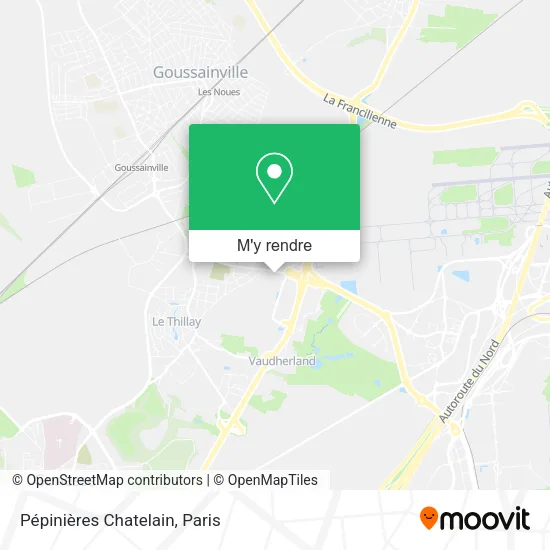 Pépinières Chatelain plan