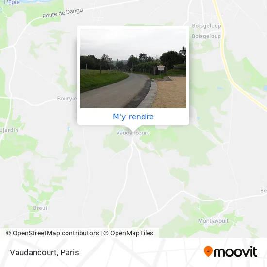 Vaudancourt plan
