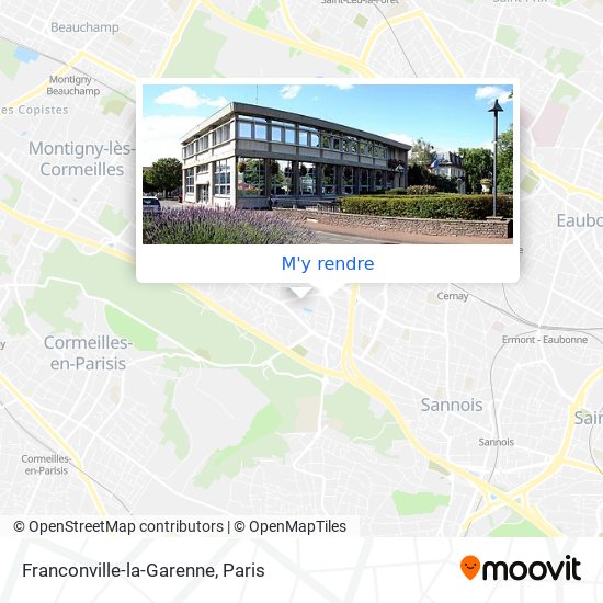 Franconville-la-Garenne plan