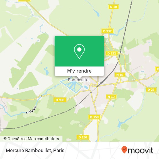 Mercure Rambouillet plan