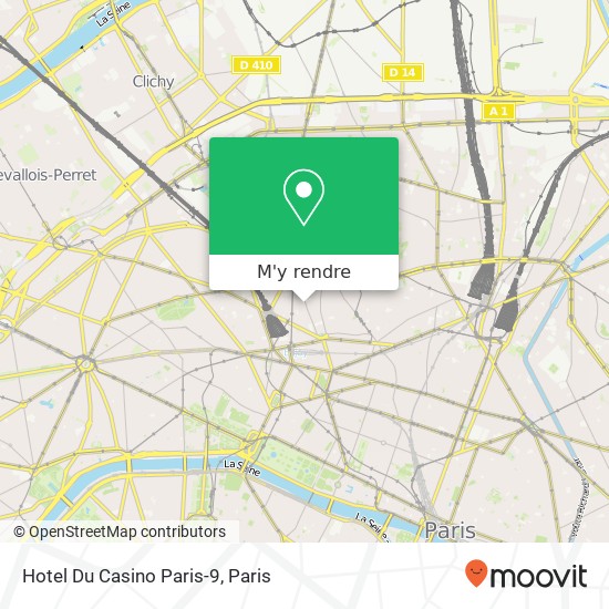 Hotel Du Casino Paris-9 plan