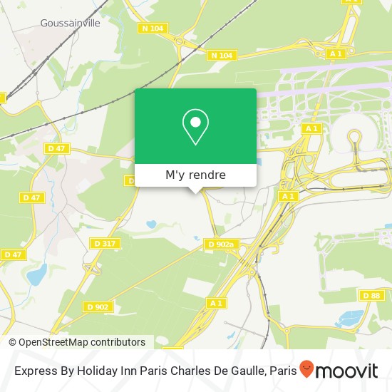 Express By Holiday Inn Paris Charles De Gaulle plan