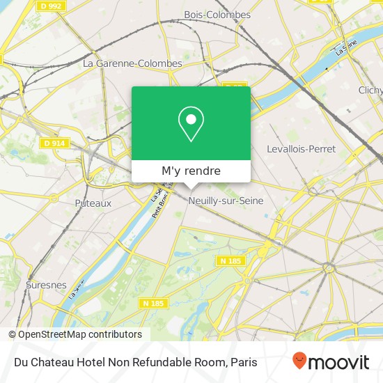 Du Chateau Hotel Non Refundable Room plan