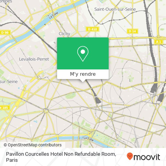 Pavillon Courcelles Hotel Non Refundable Room plan