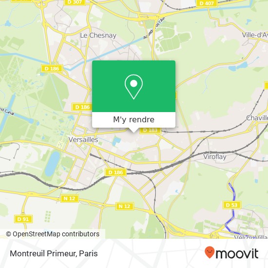 Montreuil Primeur plan