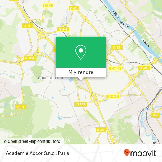 Academie Accor S.n.c. plan