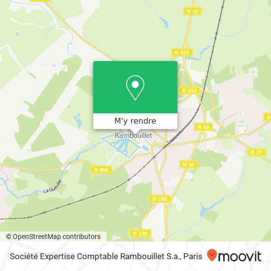 Société Expertise Comptable Rambouillet S.a. plan