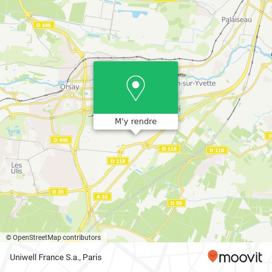 Uniwell France S.a. plan