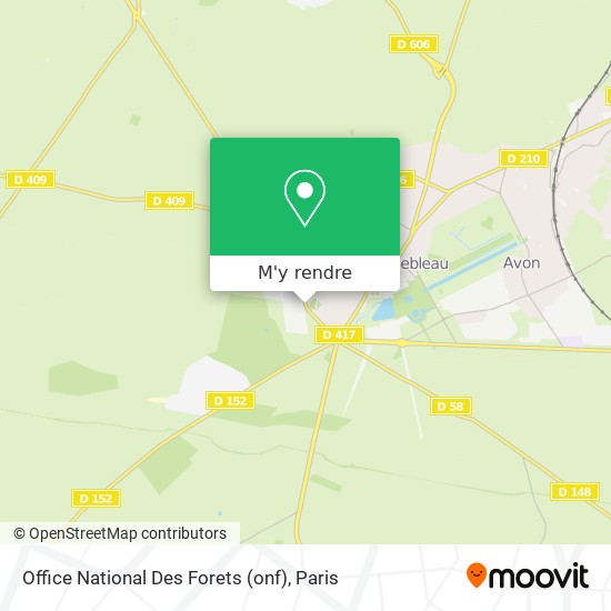 Office National Des Forets (onf) plan