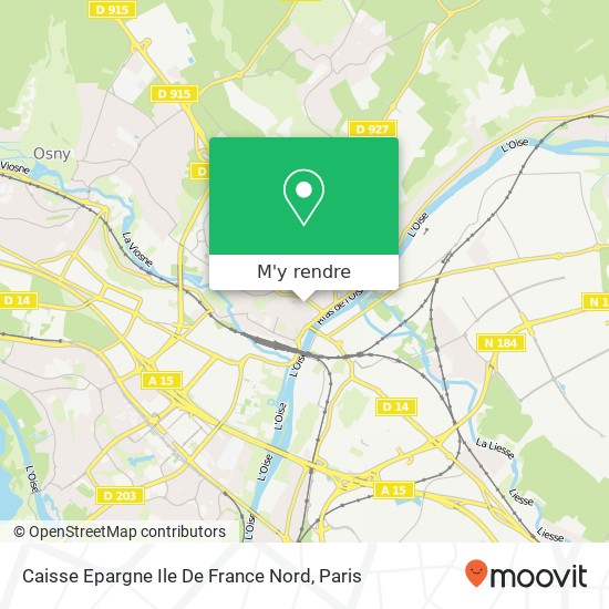 Caisse Epargne Ile De France Nord plan