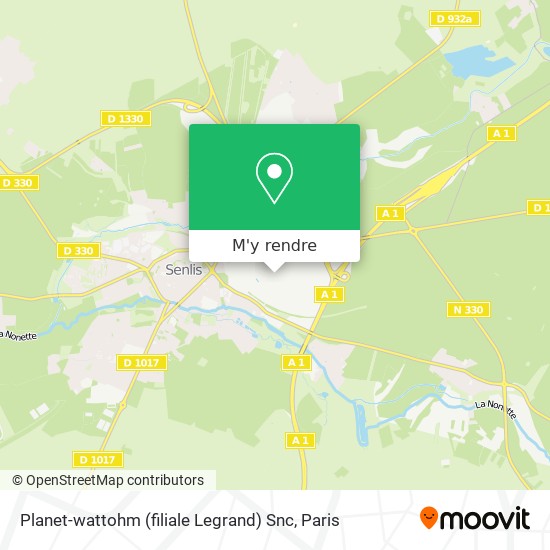 Planet-wattohm (filiale Legrand) Snc plan