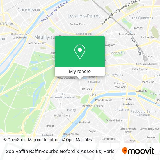 Scp Raffin Raffin-courbe Gofard & AssociÉs plan