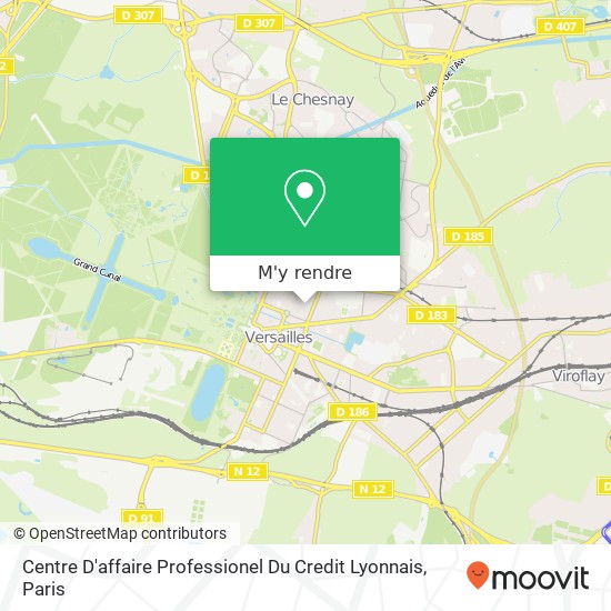 Centre D'affaire Professionel Du Credit Lyonnais plan