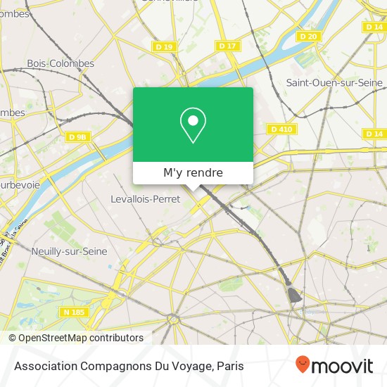 Association Compagnons Du Voyage plan