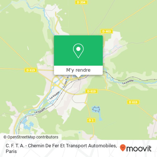 C. F. T. A. - Chemin De Fer Et Transport Automobiles plan