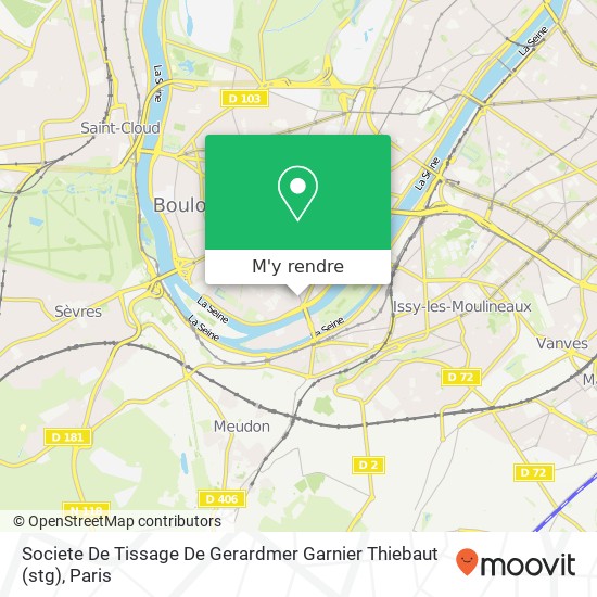 Societe De Tissage De Gerardmer Garnier Thiebaut (stg) plan