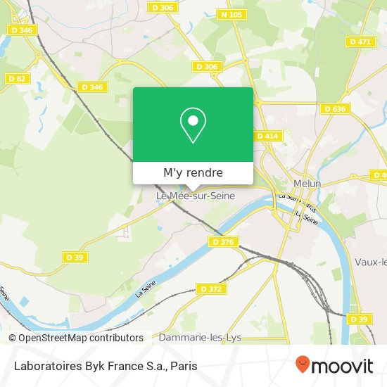 Laboratoires Byk France S.a. plan