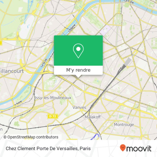 Chez Clement Porte De Versailles plan
