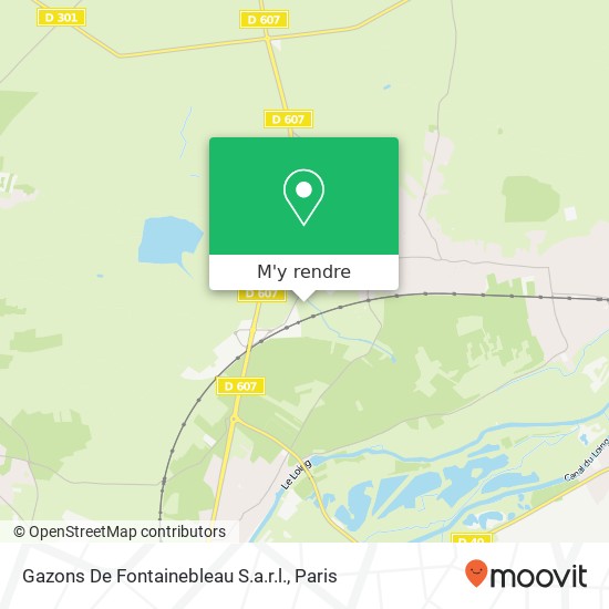 Gazons De Fontainebleau S.a.r.l. plan