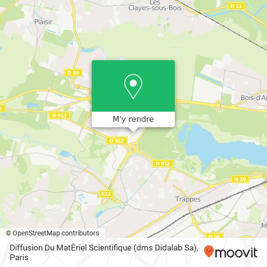 Diffusion Du MatÉriel Scientifique (dms Didalab Sa) plan