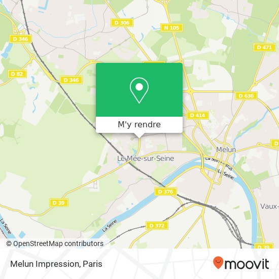 Melun Impression plan