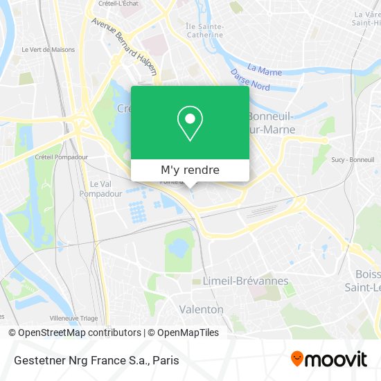 Gestetner Nrg France S.a. plan