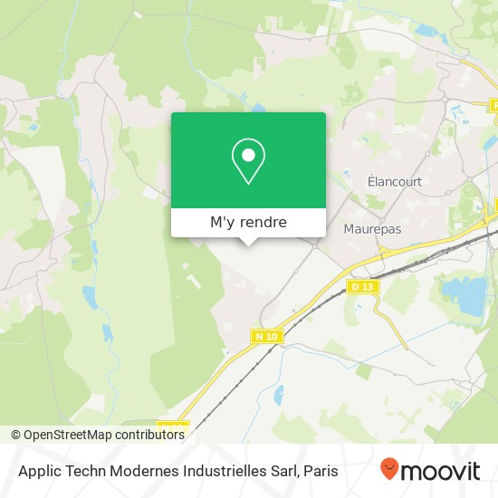 Applic Techn Modernes Industrielles Sarl plan