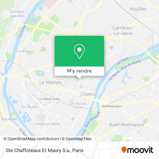 Ste Chaffoteaux Et Maury S.a. plan