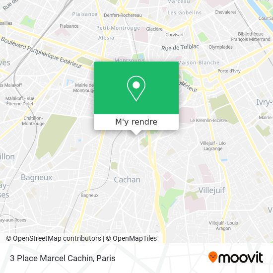 3 Place Marcel Cachin plan