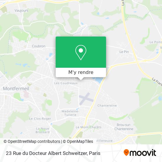 23 Rue du Docteur Albert Schweitzer plan